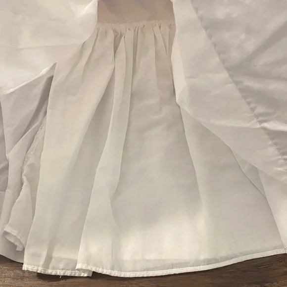 Little Louanne White Smocked Dress with Rainbow Smocking Size 3T - Picture 4 of 5